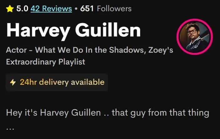 Harvey-Guillen-Cameo-Celebrity-Profile