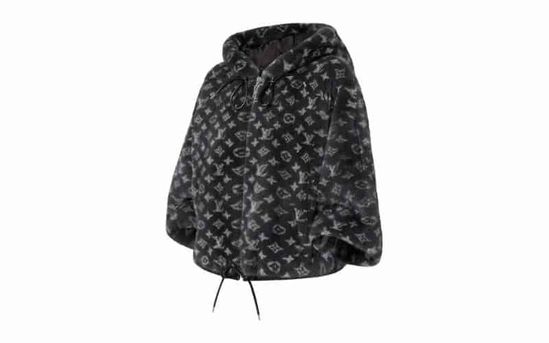 Louis-Vuitton-Monogram-Mink-Three-Quarter-Sleeves-Jacket