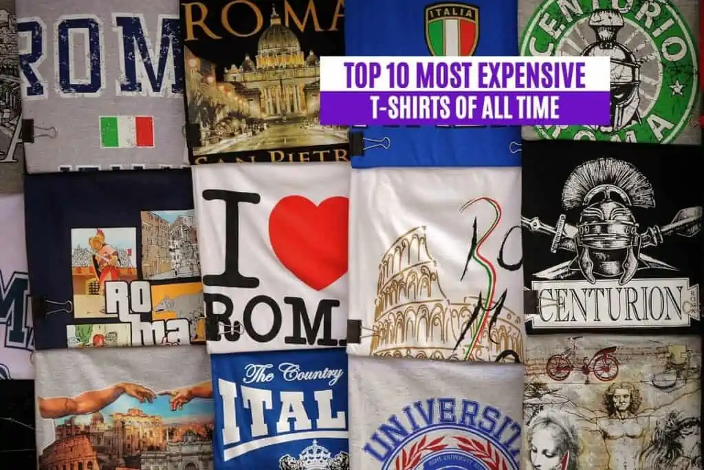 Top 10 Most Expensive TShirts of All Time