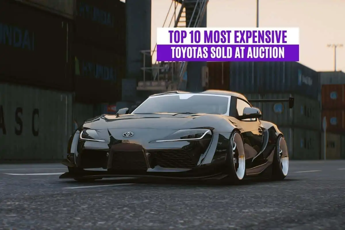 Top 10 Most Expensive Toyotas Sold at Auction