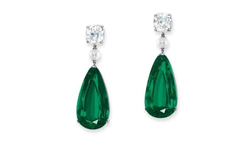 Emerald-and-Diamond-Earrings