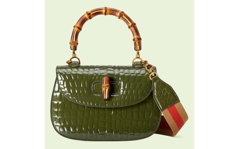 Gucci-Bamboo-1947-Crocodile-Top-Handle-Bag