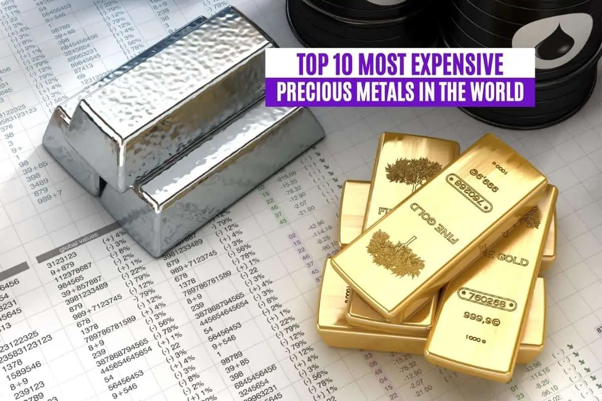 Top 10 Most Expensive Precious Metals in the World