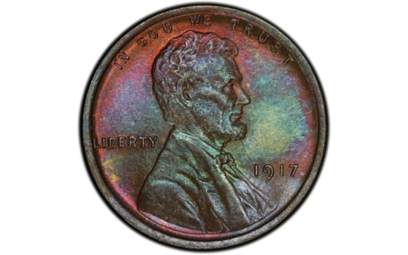 1917-Lincoln-Wheat-penny-Obverse