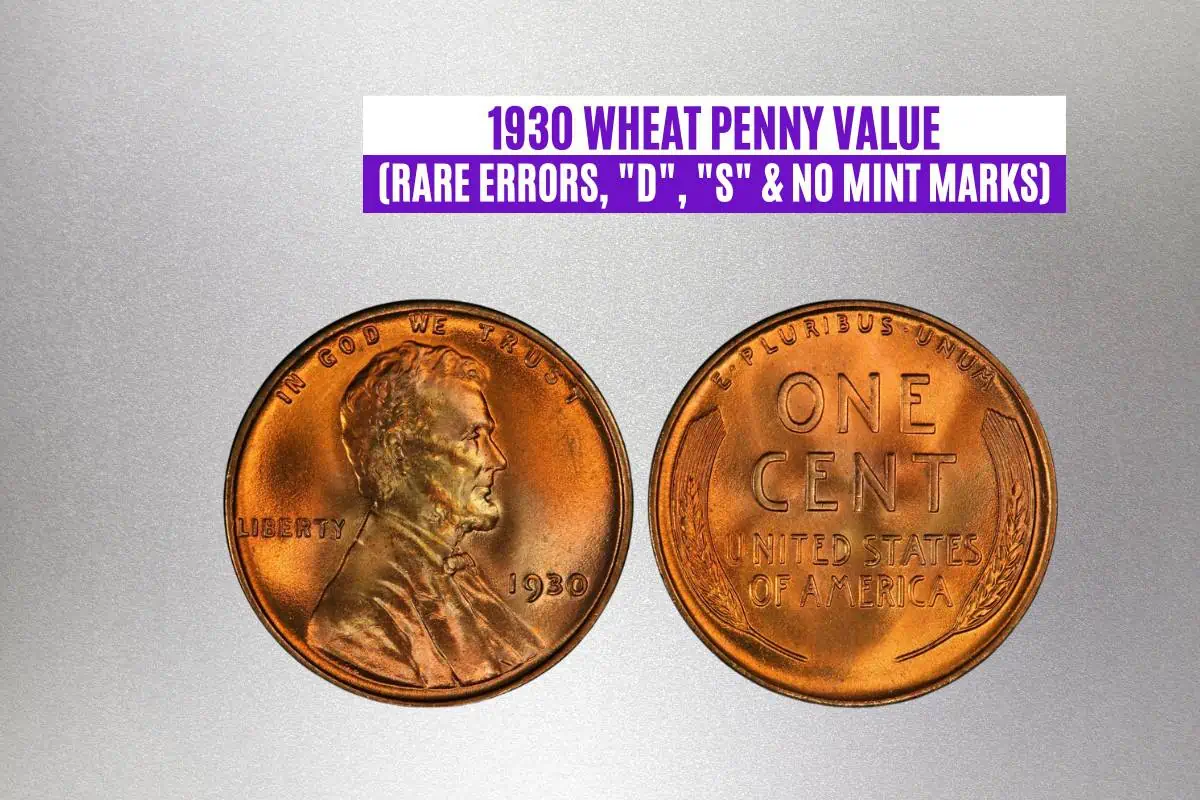 1930-Wheat-Penny-Value-Rare-Errors-D-S-No-Mint-Marks