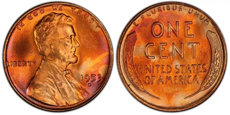 1953-D-Lincoln-Wheat-Penny