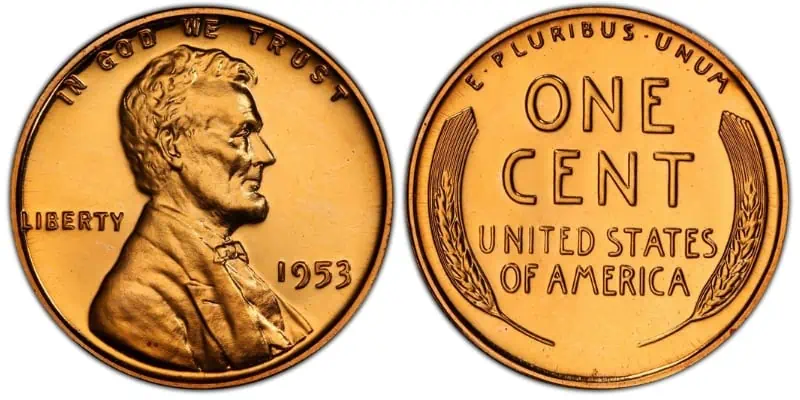 1953-P-Proof-Lincoln-Wheat-Penny