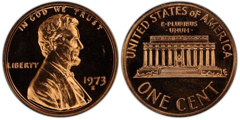 1973-S-Proof-Lincoln-Memorial-Penny