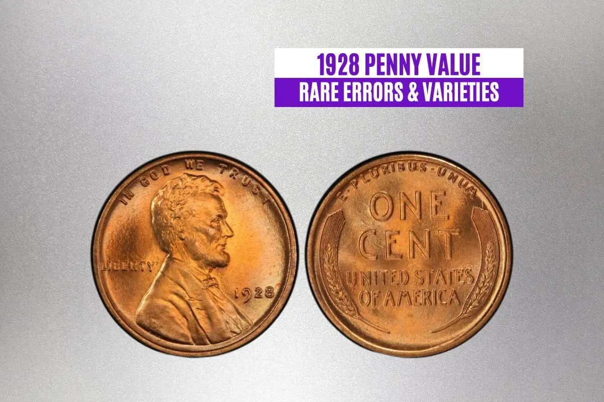 1928 Wheat Penny Value (Rare Errors & Varieties)