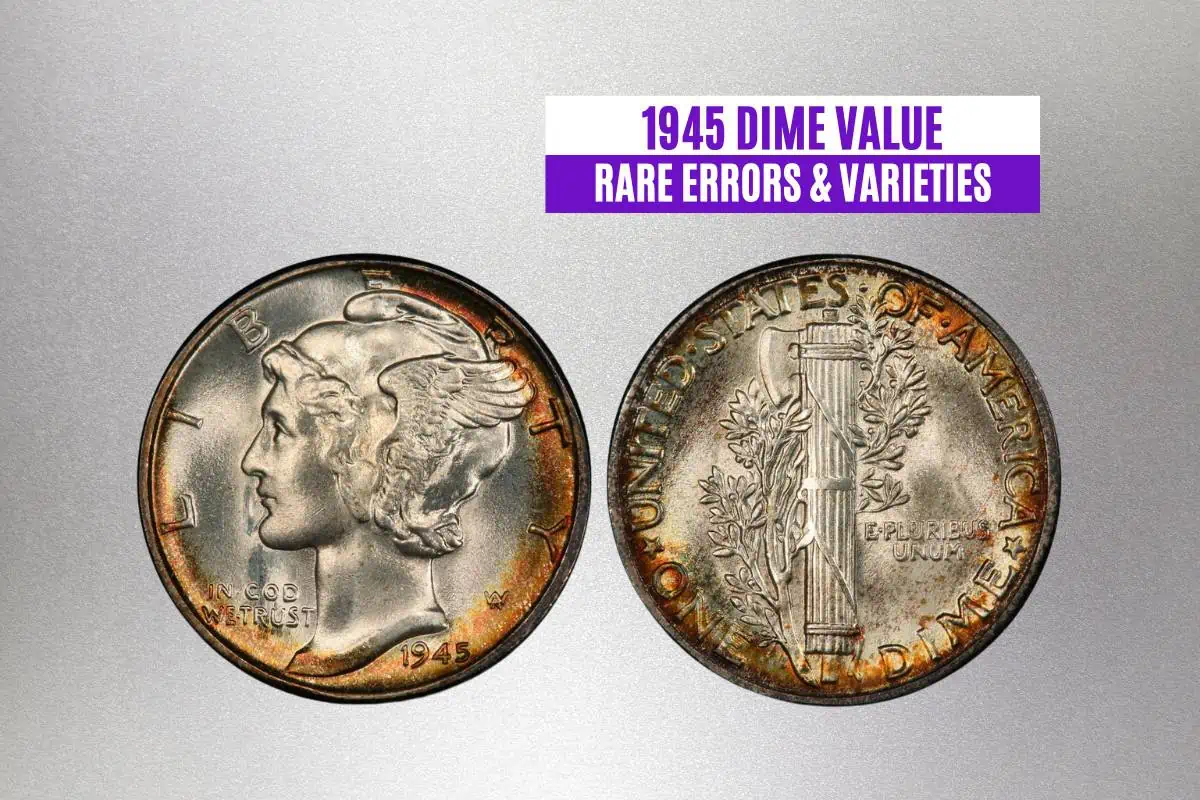 1945 Mercury Dime Value (Rare Errors & Varieties)