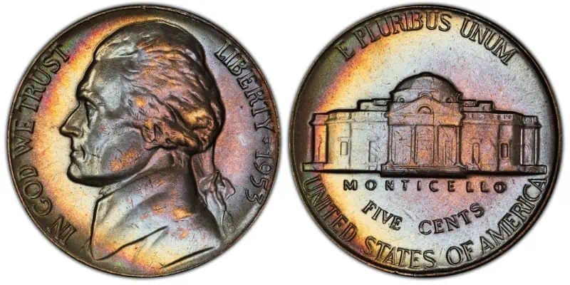 1953-P-No-Mint-Mark-Jefferson-Nickel