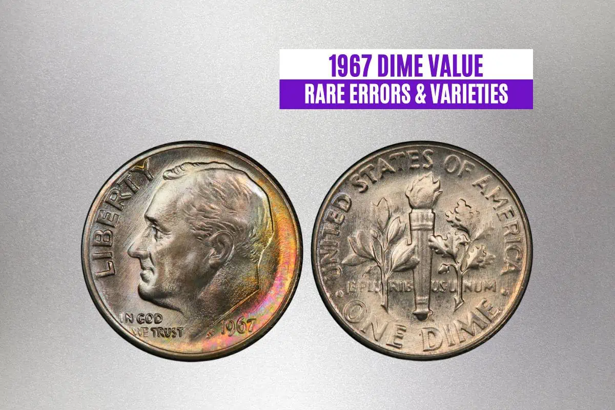 1967 Roosevelt Dime Value (Rare Errors & Varieties)