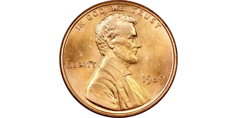 1989-Lincoln-Memorial-Penny-Obverse