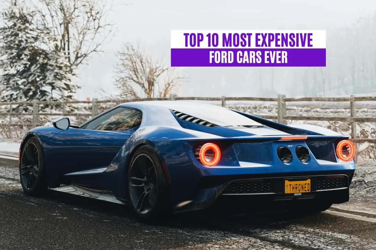 Top 10 Most Expensive Ford Cars Ever