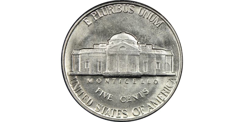 1961-Jefferson-Nickel-Reverse